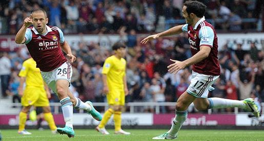 تعادل إيفرتون وفوز فولهام وساوثامبتون ووستهام في افتتاحية البريميير ليج